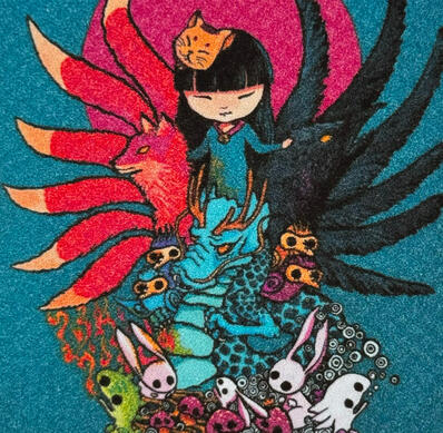 keeper of spirits-aceo mini prints